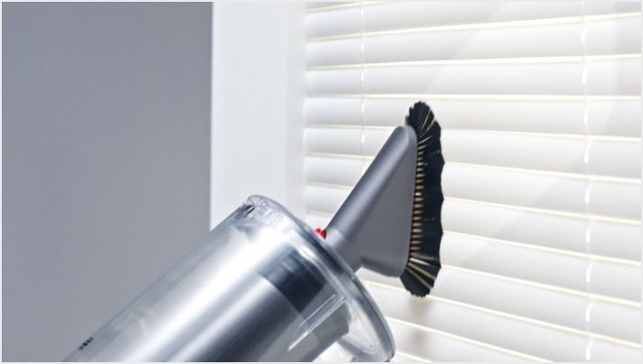 Cepillo suave en uso